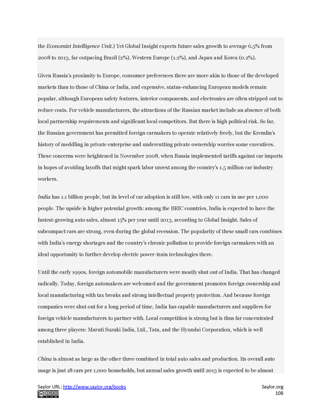 Fundamentals of Global Strategy - Page 108